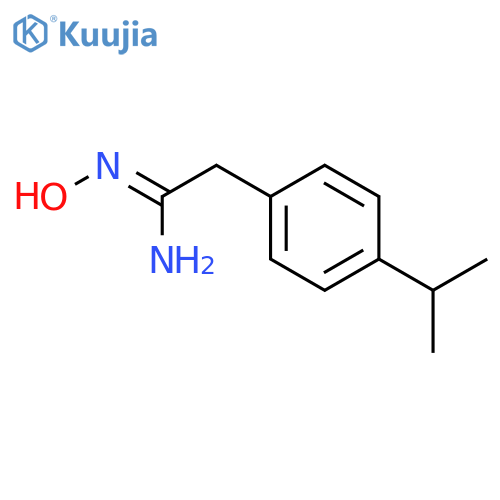 N-HYDROXY-2-(4-ISOPROPYL-PHENYL)-ACETAMIDINE structure