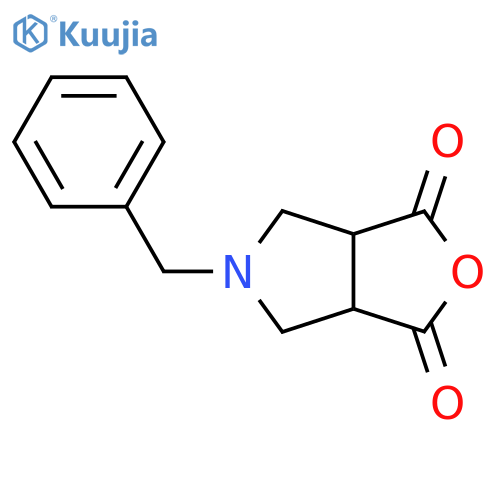 5-Benzyl-tetrahydro-furo[3,4-c]pyrrole-1,3-dione structure