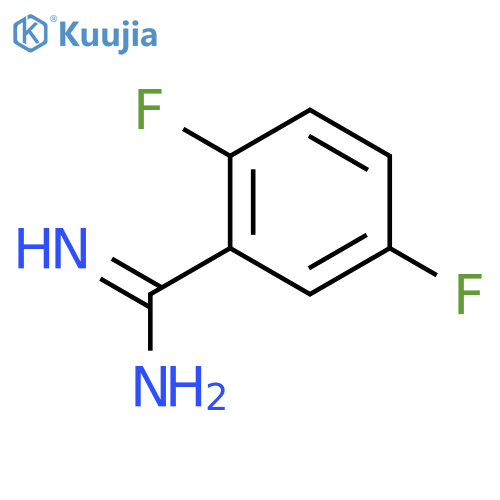 2,5-Difluoro-benzamidine structure