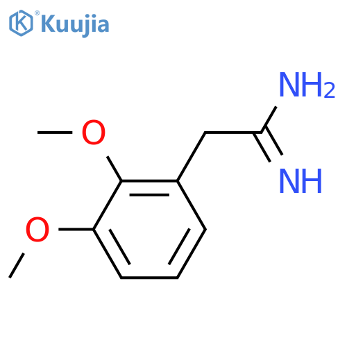 2-(2,3-dimethoxyphenyl)ethanimidamide structure