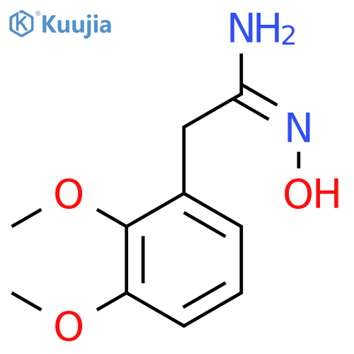 2-(2,3-DIMETHOXY-PHENYL)-N-HYDROXY-ACETAMIDINE structure