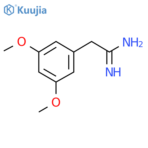 2-(3,5-dimethoxyphenyl)ethanimidamide structure