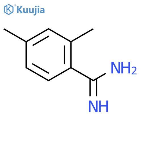2,4-dimethylbenzene-1-carboximidamide structure