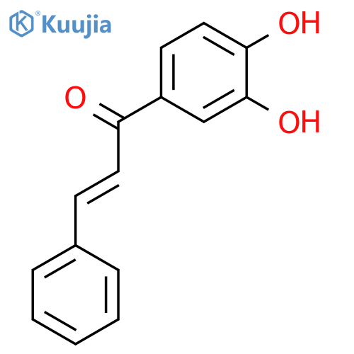2-Propen-1-one, 1-(3,4-dihydroxyphenyl)-3-phenyl- structure