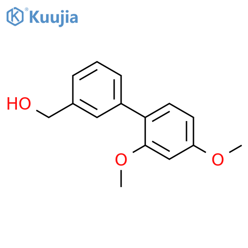 [1,1'-Biphenyl]-3-methanol,3',4'-dimethoxy- structure