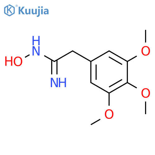N-HYDROXY-2-(3,4,5-TRIMETHOXY-PHENYL)-ACETAMIDINE structure