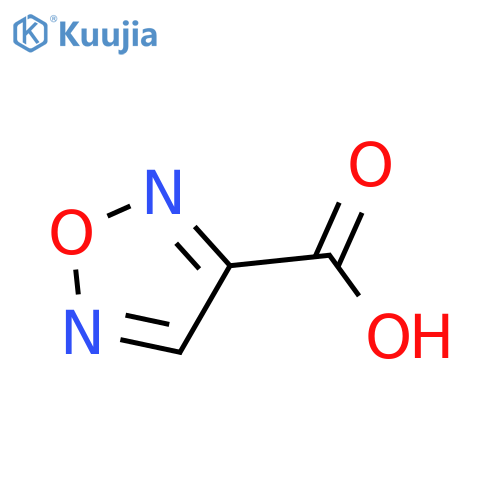 1,2,5-Oxadiazole-3-carboxylic acid structure