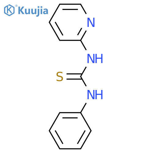 1-Phenyl-3-(2-pyridyl)-2-thiourea structure