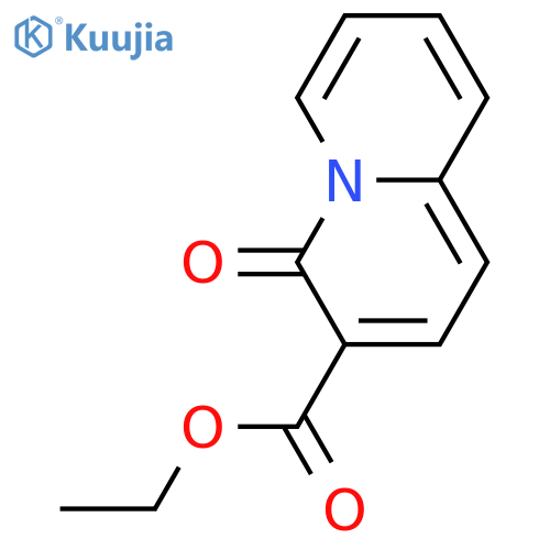 ethyl 4-oxoquinolizine-3-carboxylate structure