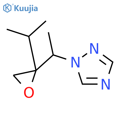 1H-1,2,4-Triazole, 1-[1-[2-(1-methylethyl)oxiranyl]ethyl]- structure