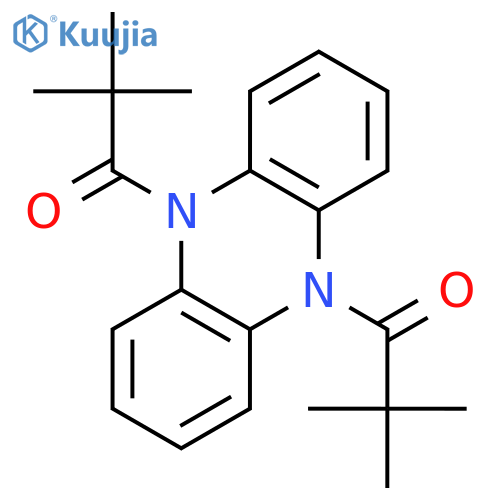 PHENAZINE, 5,10-BIS(2,2-DIMETHYL-1-OXOPROPYL)-5,10-DIHYDRO- structure