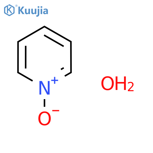 Pyridine, 1-oxide,hydrate (1:1) structure