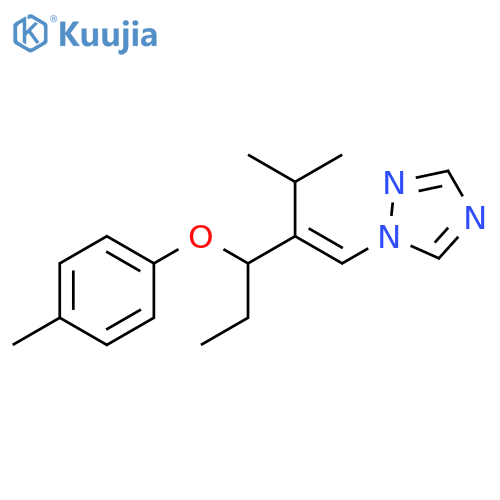1H-1,2,4-Triazole, 1-[2-(1-methylethyl)-3-(4-methylphenoxy)-1-pentenyl]-, (E)- (9CI) structure
