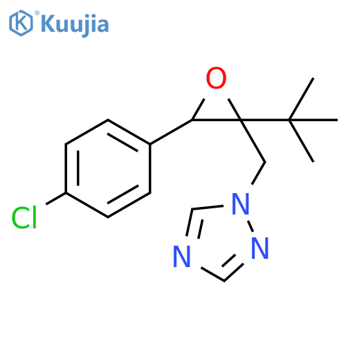 1H-1,2,4-Triazole,1-[[3-(4-chlorophenyl)-2-(1,1-dimethylethyl)oxiranyl]methyl]- structure