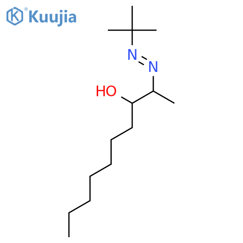 3-Decanol, 2-[(1,1-dimethylethyl)azo]- structure