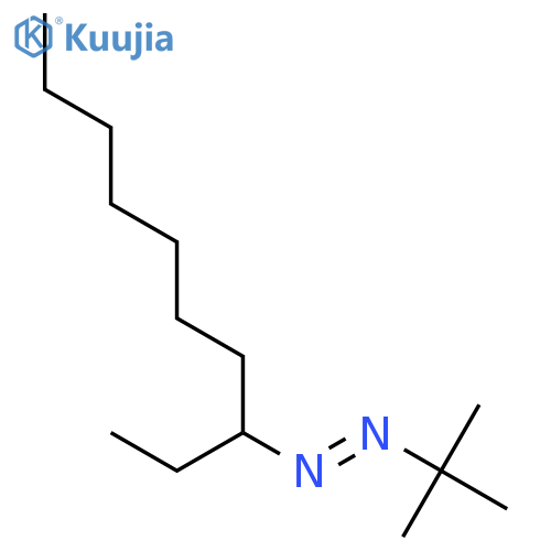 Diazene, (1,1-dimethylethyl)(1-ethyloctyl)- structure