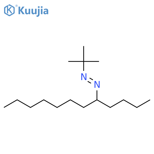 Diazene, (1-butyloctyl)(1,1-dimethylethyl)- structure