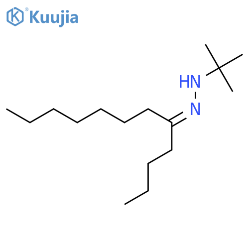 5-Dodecanone, (1,1-dimethylethyl)hydrazone structure