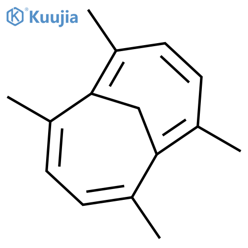 2,5,7,10-tetramethylbicyclo[4.4.1]undeca-1,3,5,7,9-pentaene structure