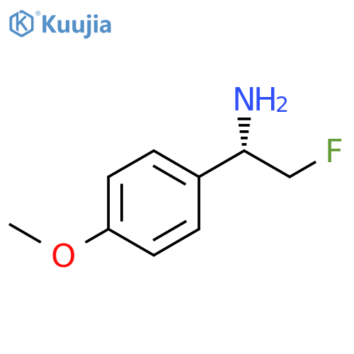 (1S)-2-fluoro-1-(4-methoxyphenyl)ethan-1-amine structure