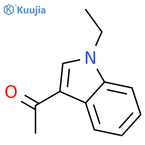 1-(1-Ethyl-1H-indol-3-yl)ethanone structure