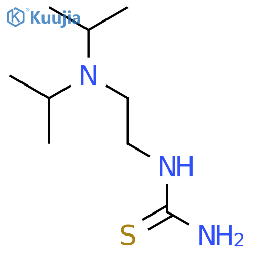 (2-Diisopropylamino-ethyl)thiourea structure
