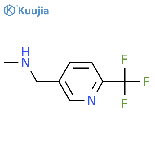 N-Methyl-6-(trifluoromethyl)-3-pyridinemethanamine structure
