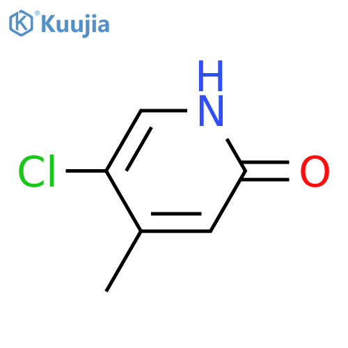 5-Chloro-4-methylpyridin-2-OL structure