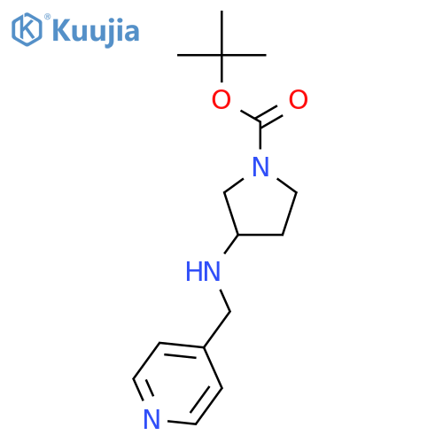 1-Boc-3-N-(Pyridin-4-Ylmethyl)-Amino-Pyrrolidine structure