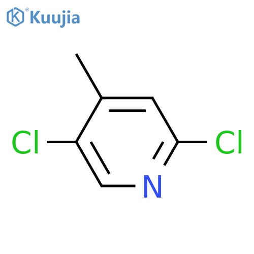 2,5-Dichloro-4-methylpyridine structure