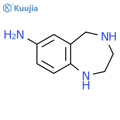 2,3,4,5-Tetrahydro-1H-benzo[e][1,4]diazepin-7-amine structure
