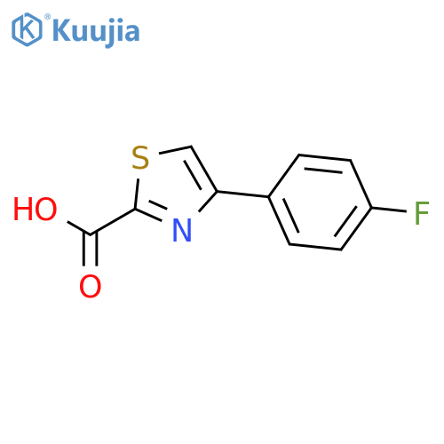4-(4-Fluorophenyl)thiazole-2-carboxylic Acid structure