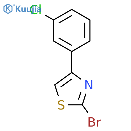 2-Bromo-4-(3-chlorophenyl)thiazole structure