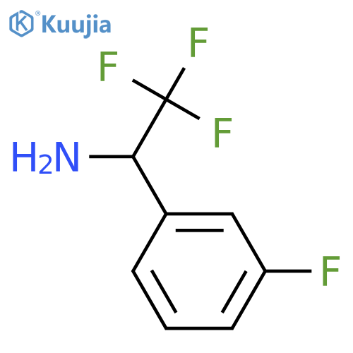 2,2,2-Trifluoro-1-(3-fluorophenyl)ethanamine structure