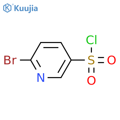 6-Bromopyridine-3-sulfonyl chloride structure