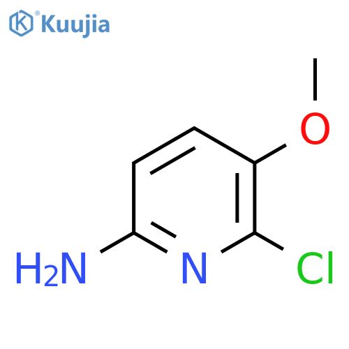 6-Chloro-5-methoxypyridin-2-amine structure