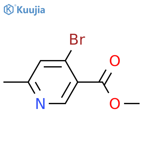 methyl 4-bromo-6-methylpyridine-3-carboxylate structure