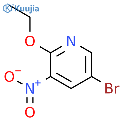 5-Bromo-2-ethoxy-3-nitropyridine structure