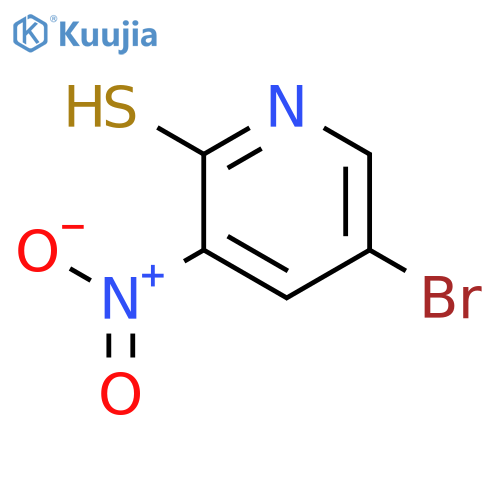 5-Bromo-3-nitropyridine-2-thiol structure