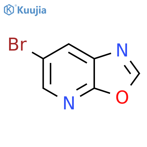 6-bromo-1,3oxazolo5,4-bpyridine structure