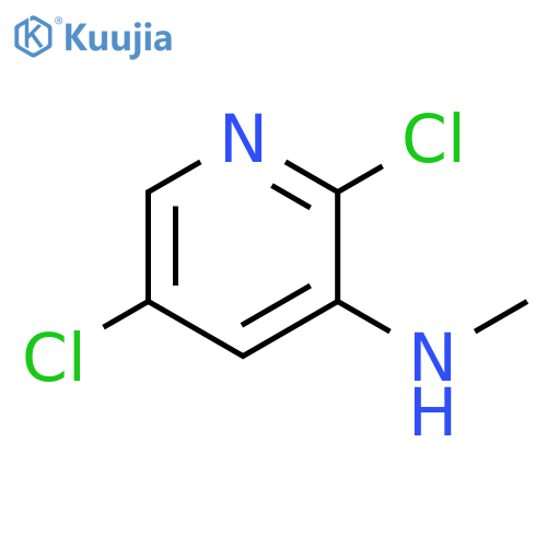 2,5-Dichloro-N-methylpyridin-3-amine structure
