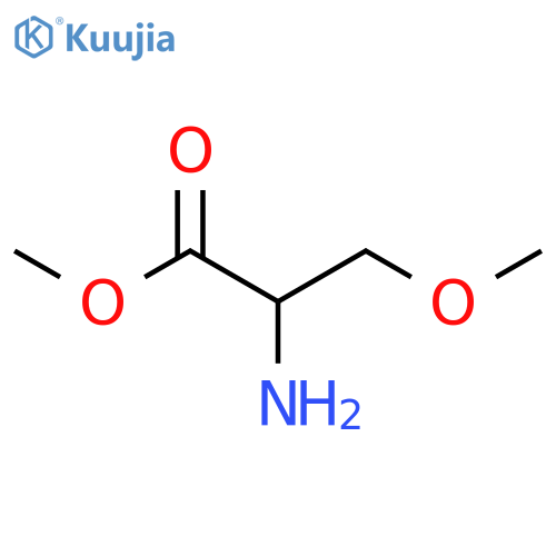 methyl 2-amino-3-methoxypropanoate structure