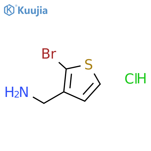 (2-Bromothien-3-yl)methylamine Hydrochloride structure