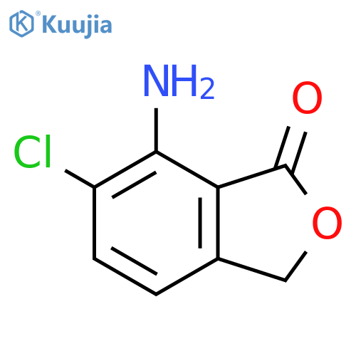 7-Amino-6-chloroisobenzofuran-1(3H)-one structure