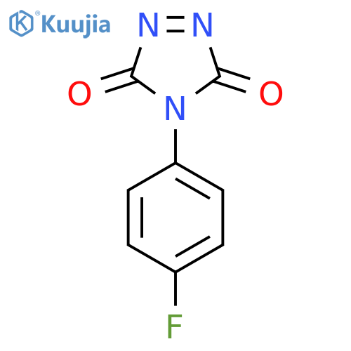 4-(4-Fluoro-phenyl)-[1,2,4]triazole-3,5-dione structure