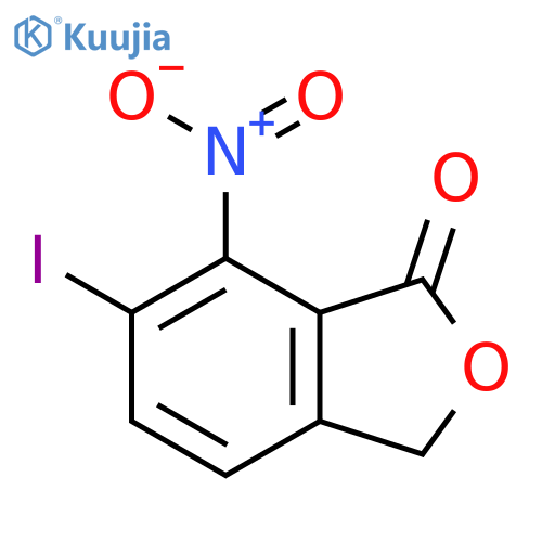 6-Iodo-7-nitro-3H-isobenzofuran-1-one structure