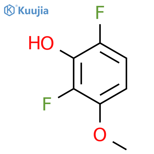 2,6-Difluoro-3-methoxyphenol structure