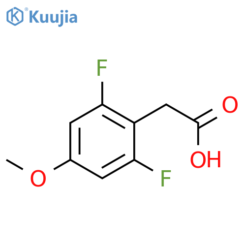 2-(2,6-difluoro-4-methoxyphenyl)acetic acid structure