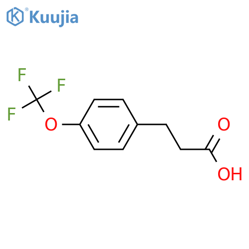3-4-(Trifluoromethoxy)phenylpropanoic Acid structure