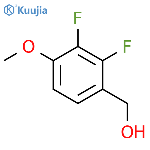 2,3-Difluoro-4-methoxybenzyl alcohol structure